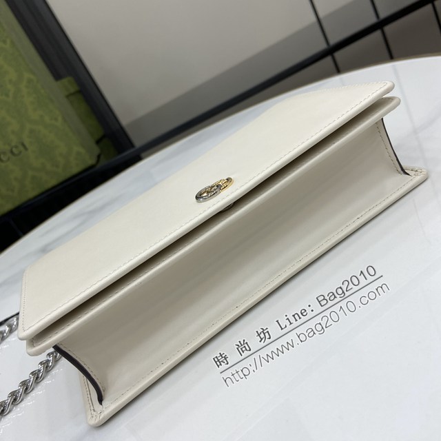 Gucci專櫃古馳最新款Marmont系列鏈帶錢包女士小斜挎包 jh2478型號：790060